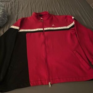 Jordan Men's Red and Black Jacket
